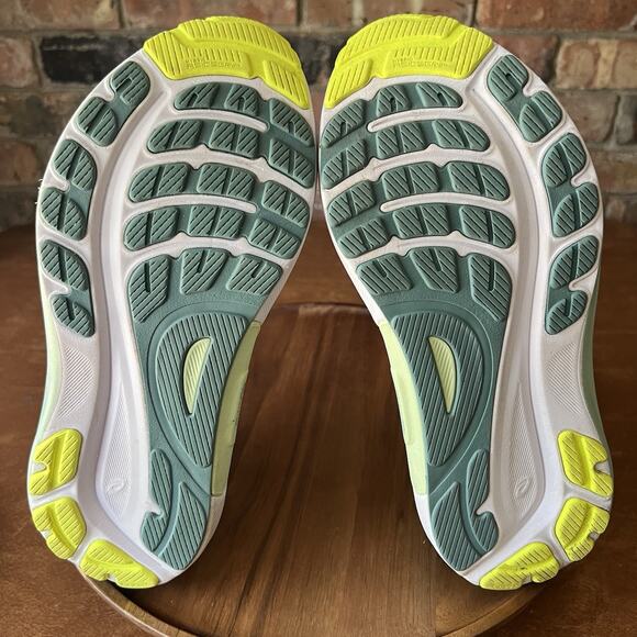 Asics Womens Gel Kayano 31 Yellow Road Running Shoes Sneakers Size 9.5 Wide - Picture 6 of 16